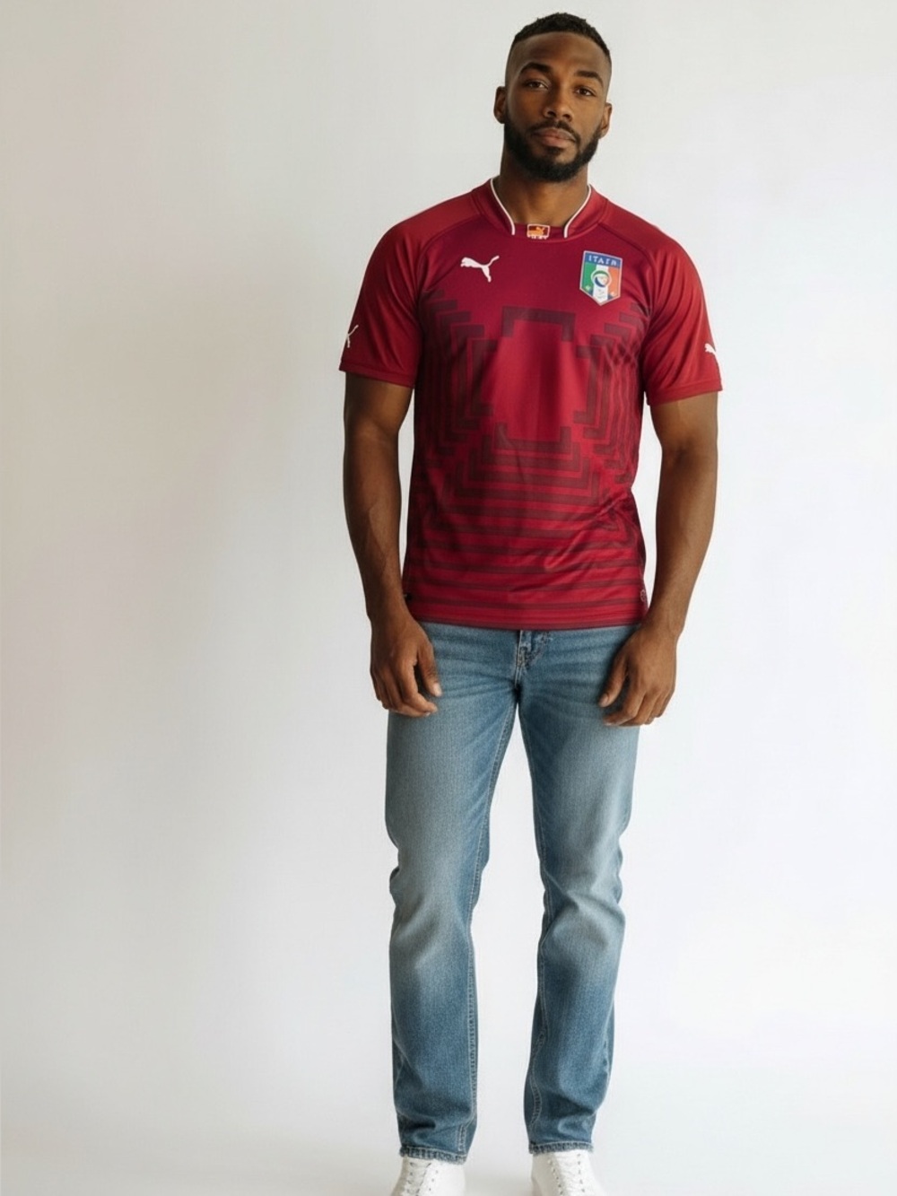 ITALY NATIONAL TEAM 2014/2015 GOALKEEPER FOOTBALL SHIRT WORLD CUP PUMA JERSEY - Picture 7 of 7